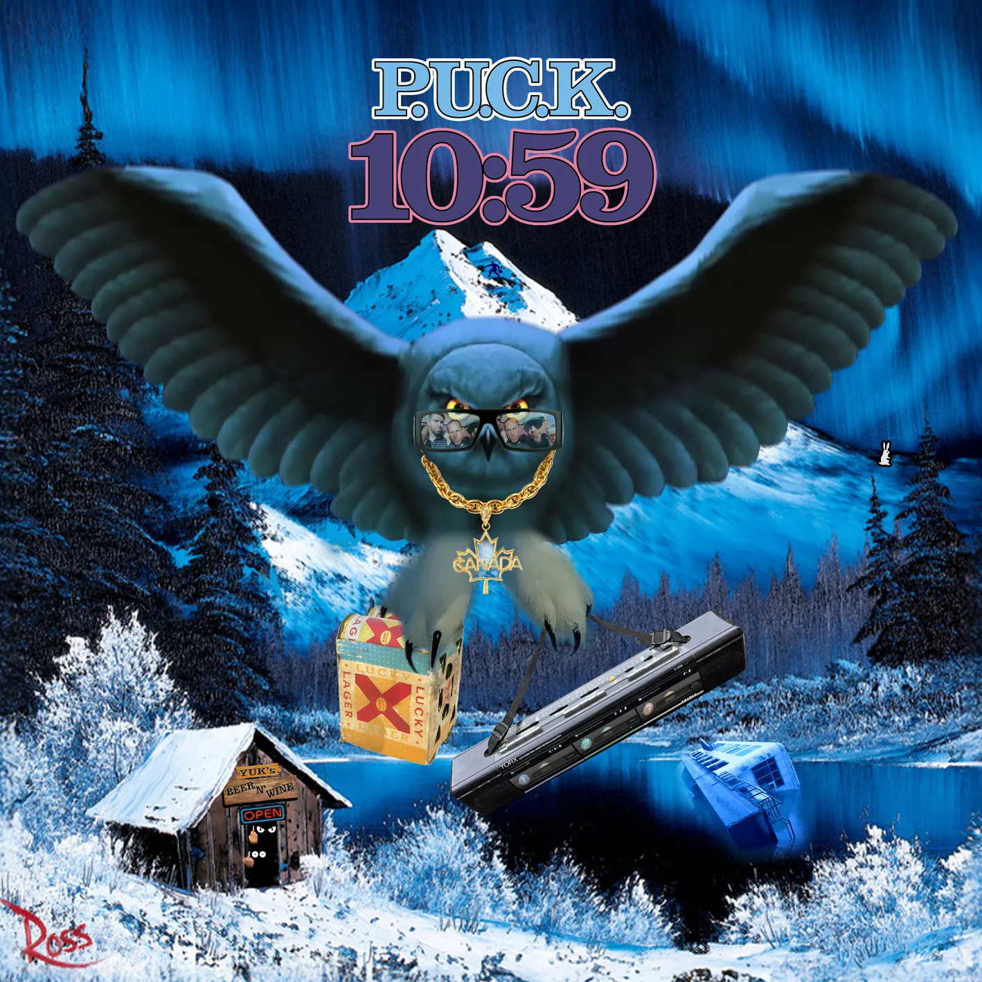 Cover art for “10:59” by P.U.C.K.