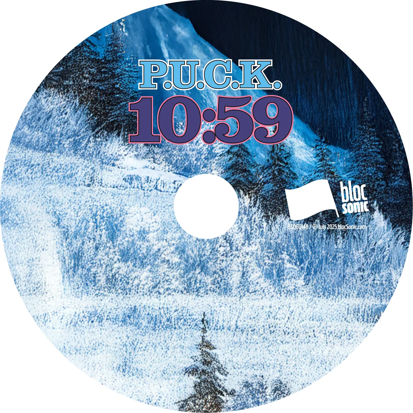 Album disc art for “10:59” by P.U.C.K.