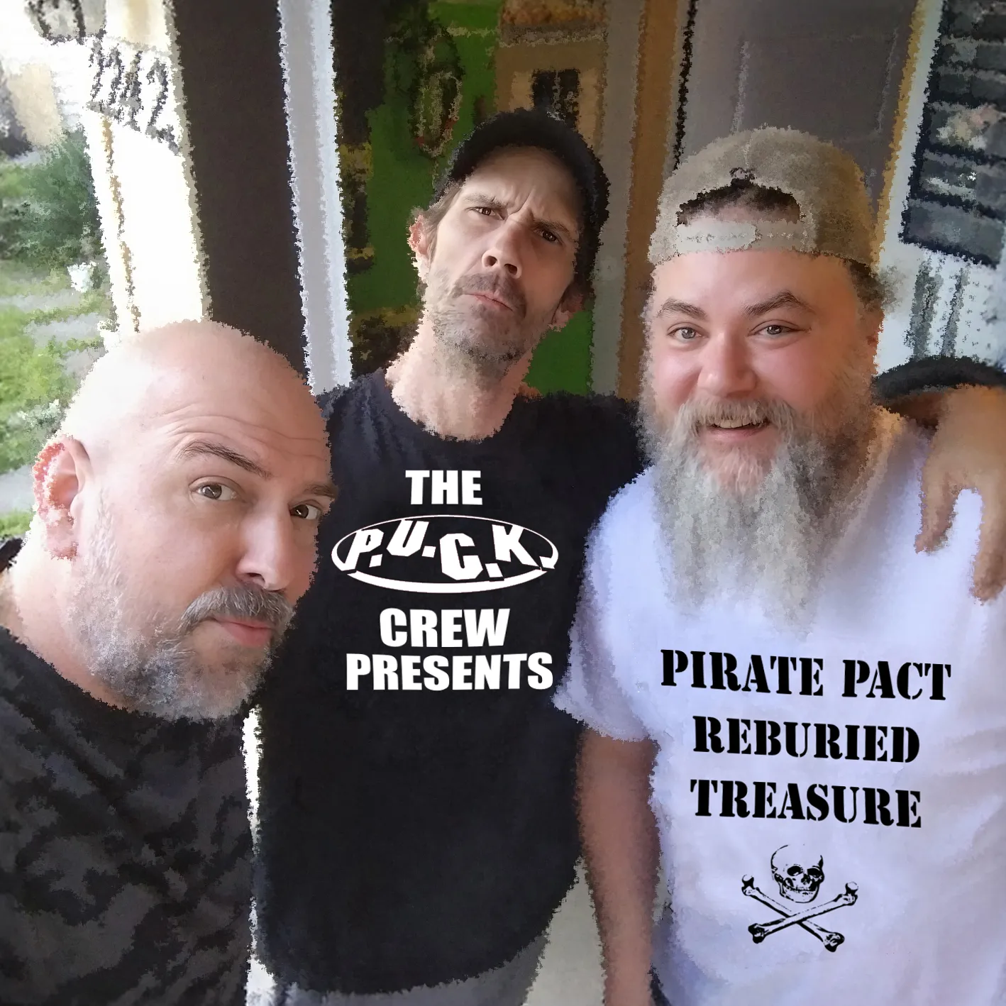 Cover art for “The P.U.C.K. Crew Presents Pirate Pact: Reburied Treasure” by P.U.C.K.