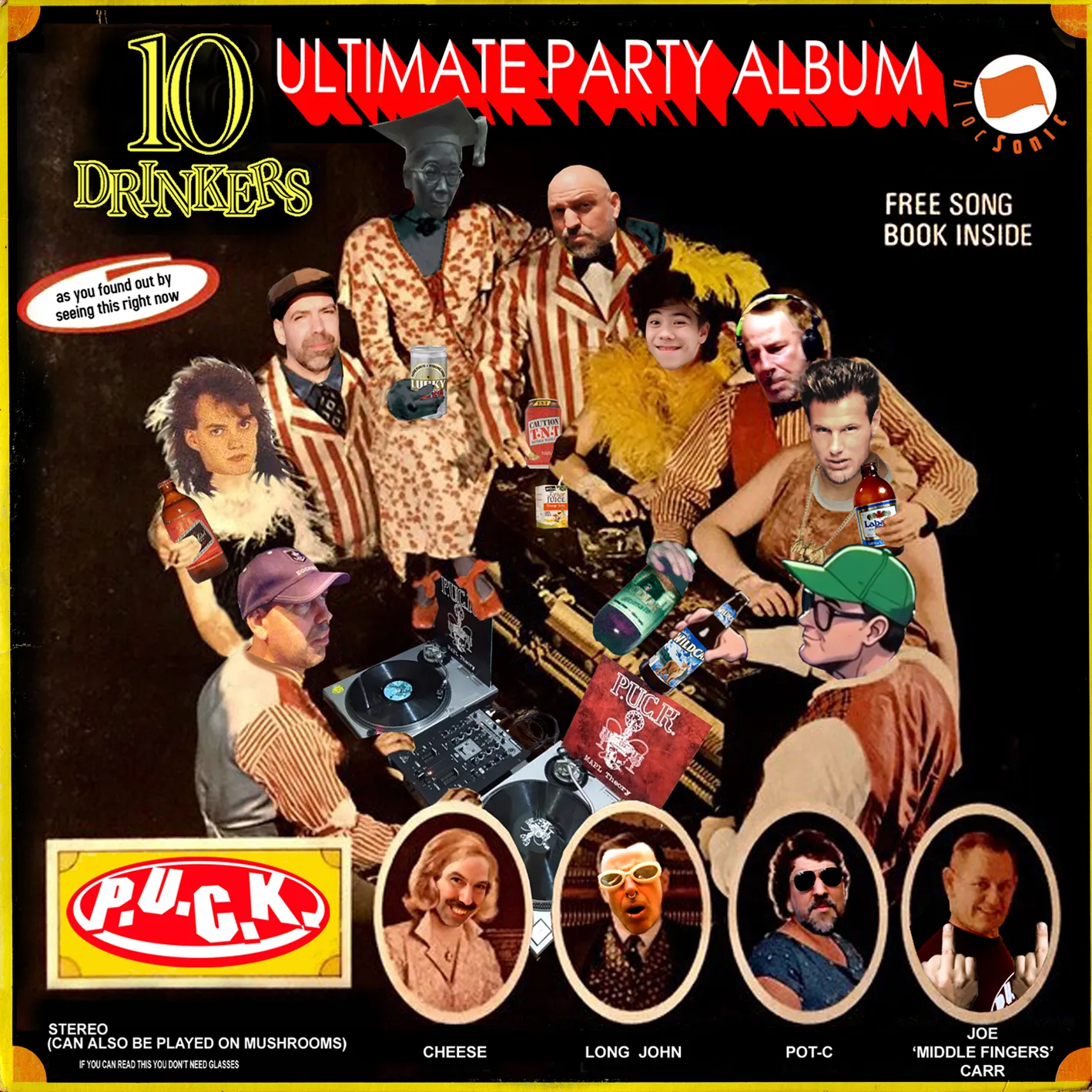 Cover art for “Ultimate Party Album” by P.U.C.K.