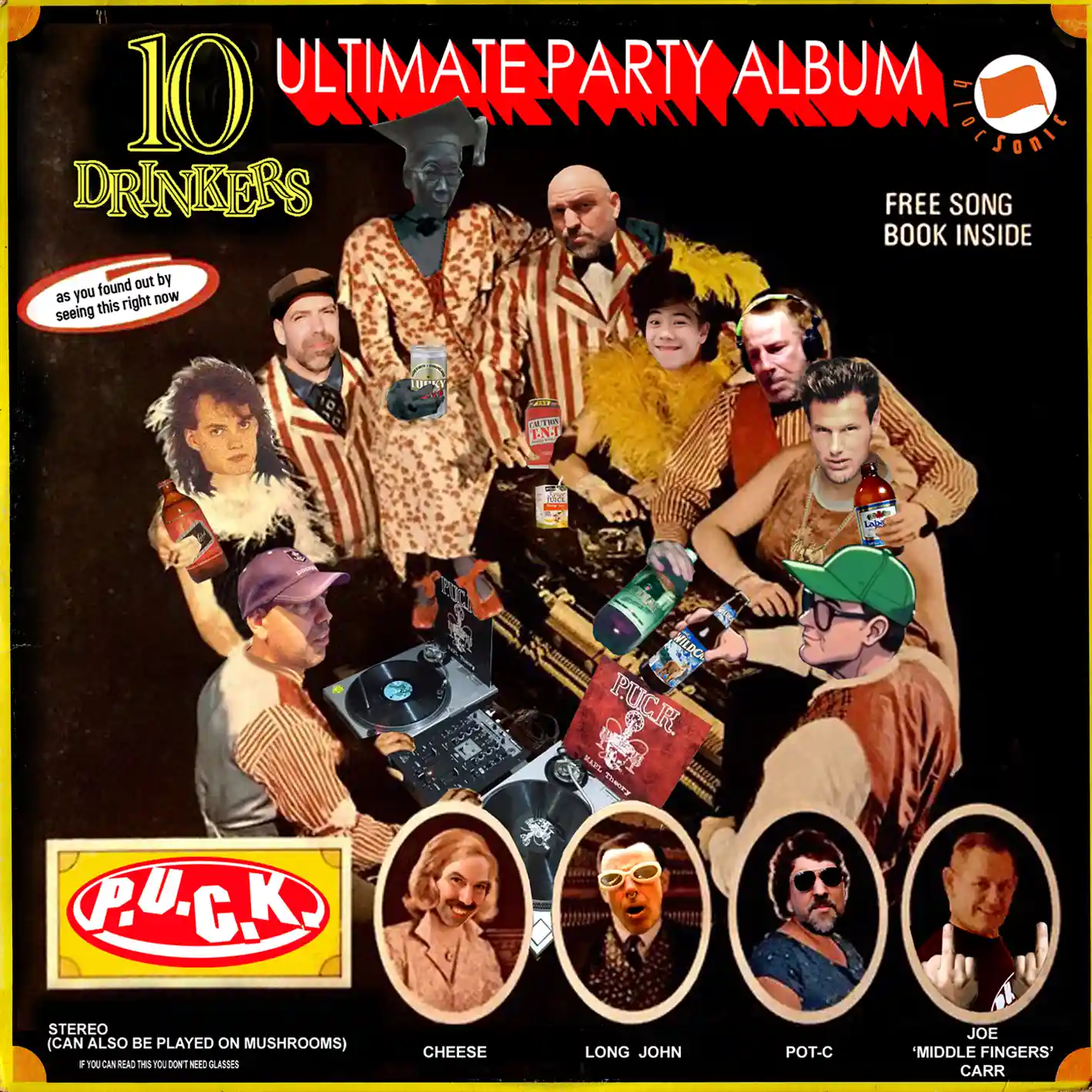 Cover art for “Ultimate Party Album” by P.U.C.K.