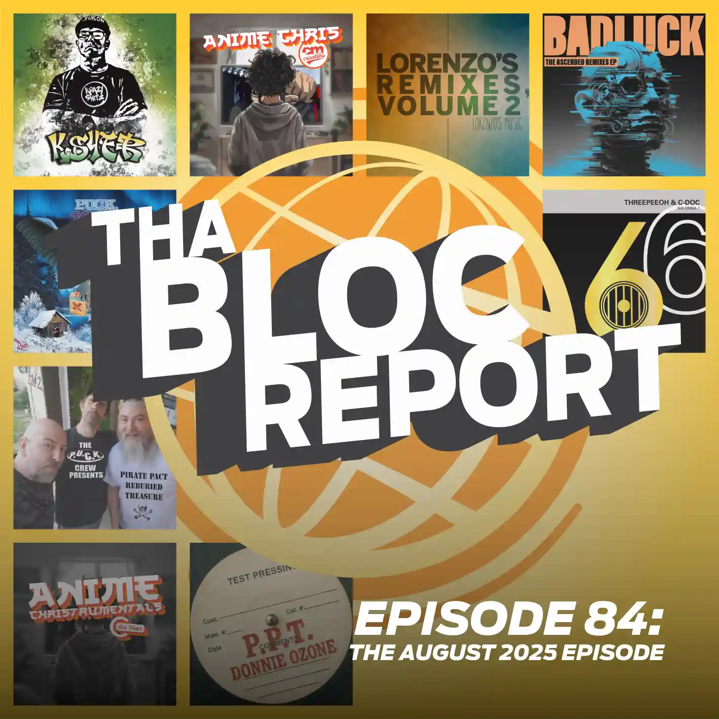 Cover art for Tha Bloc Report The August 2025 Episode hosted by Donnie Ozone