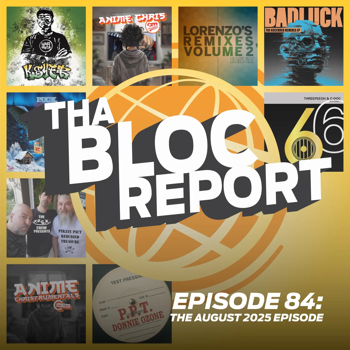 Cover art for Tha Bloc Report The August 2025 Episode hosted by Donnie Ozone