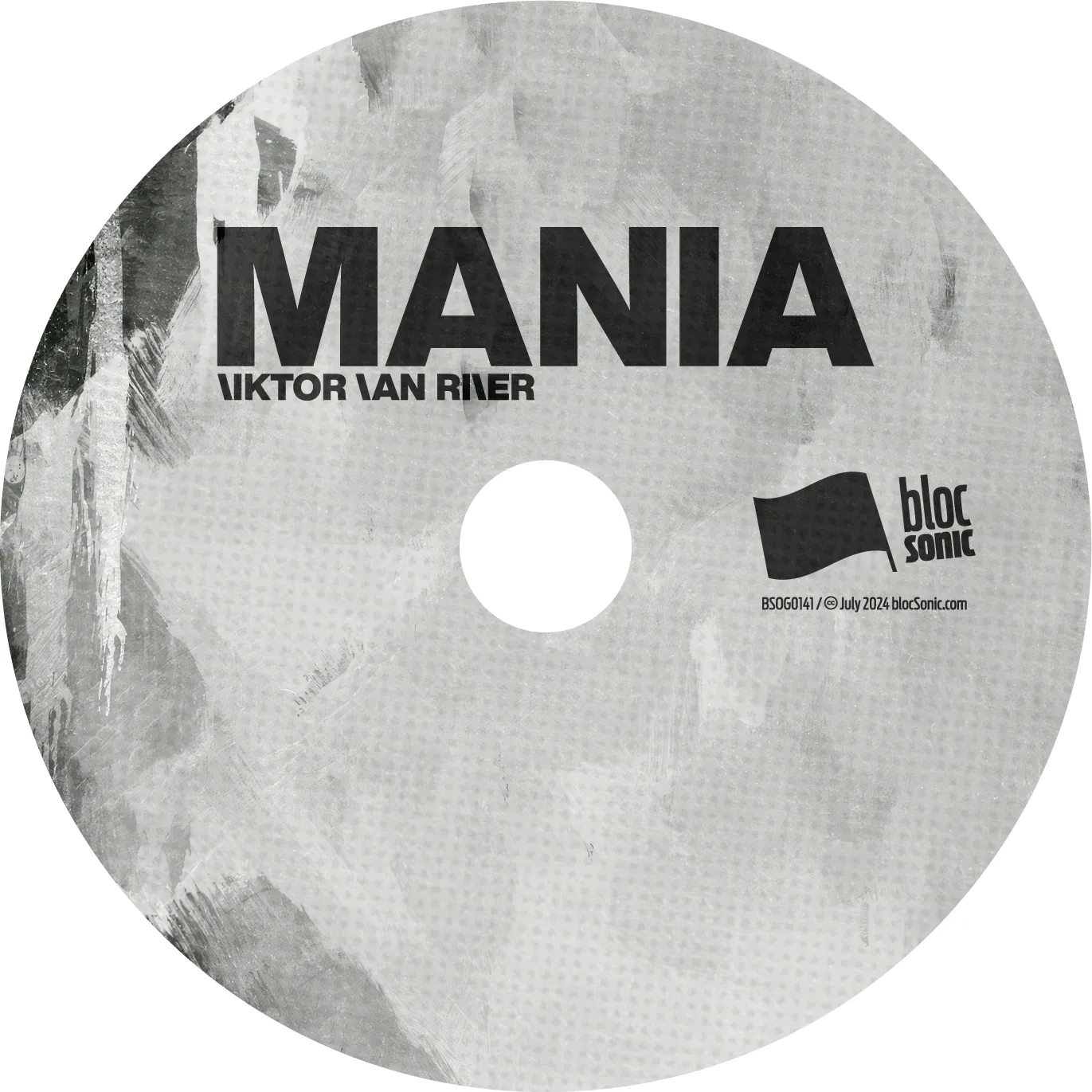 Album disc art for “Mania” by Viktor Van River