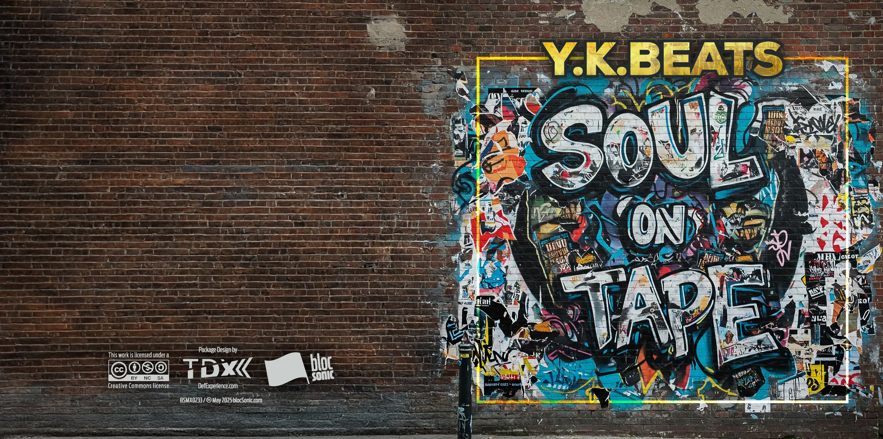 Album insert art for “Soul On Tape” by Y.K.Beats