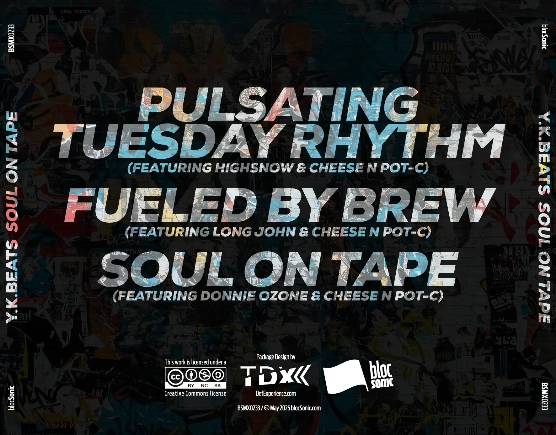 Album traycard art for “Soul On Tape” by Y.K.Beats