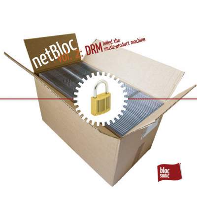 Cover of “netBloc Volume 2 (DRM killed the music-product machine)” by Various Artists